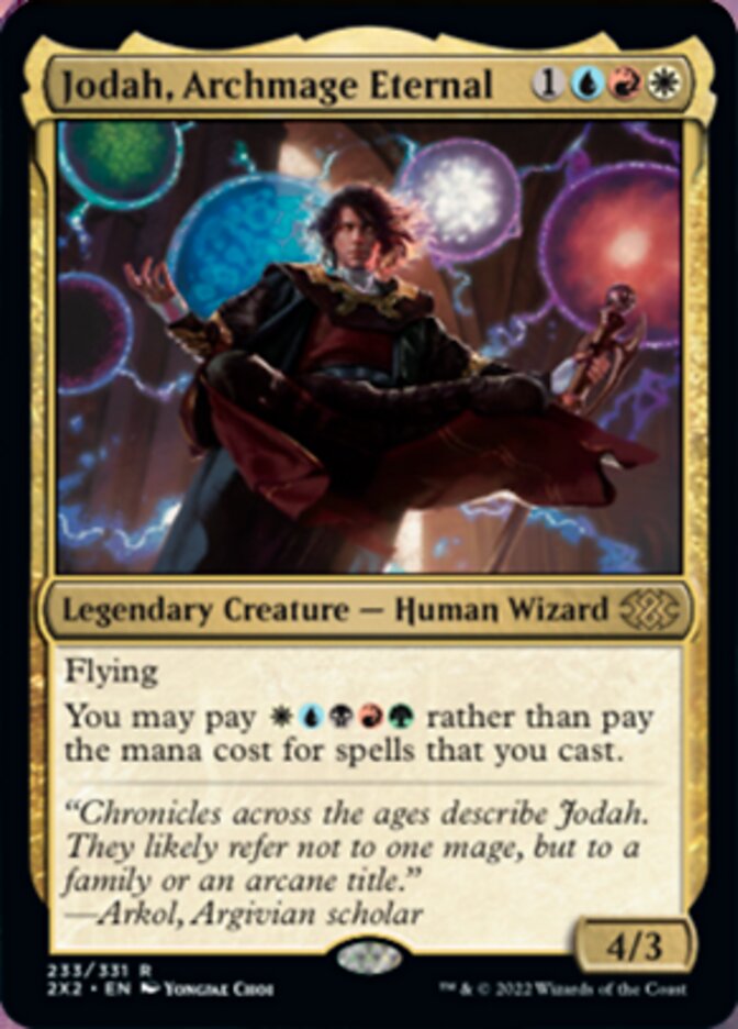 Jodah, Archmage Eternal [Double Masters 2022] | Boutique FDB TCG