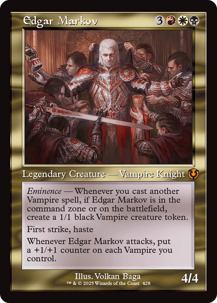 Edgar Markov (Retro Frame) [Innistrad Remastered] | Boutique FDB TCG