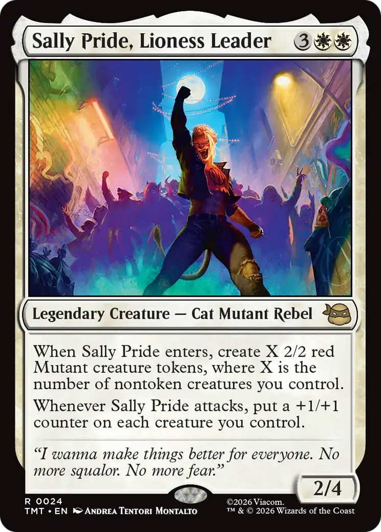 Sally Pride, Lioness Leader [Teenage Mutant Ninja Turtles] | Boutique FDB TCG
