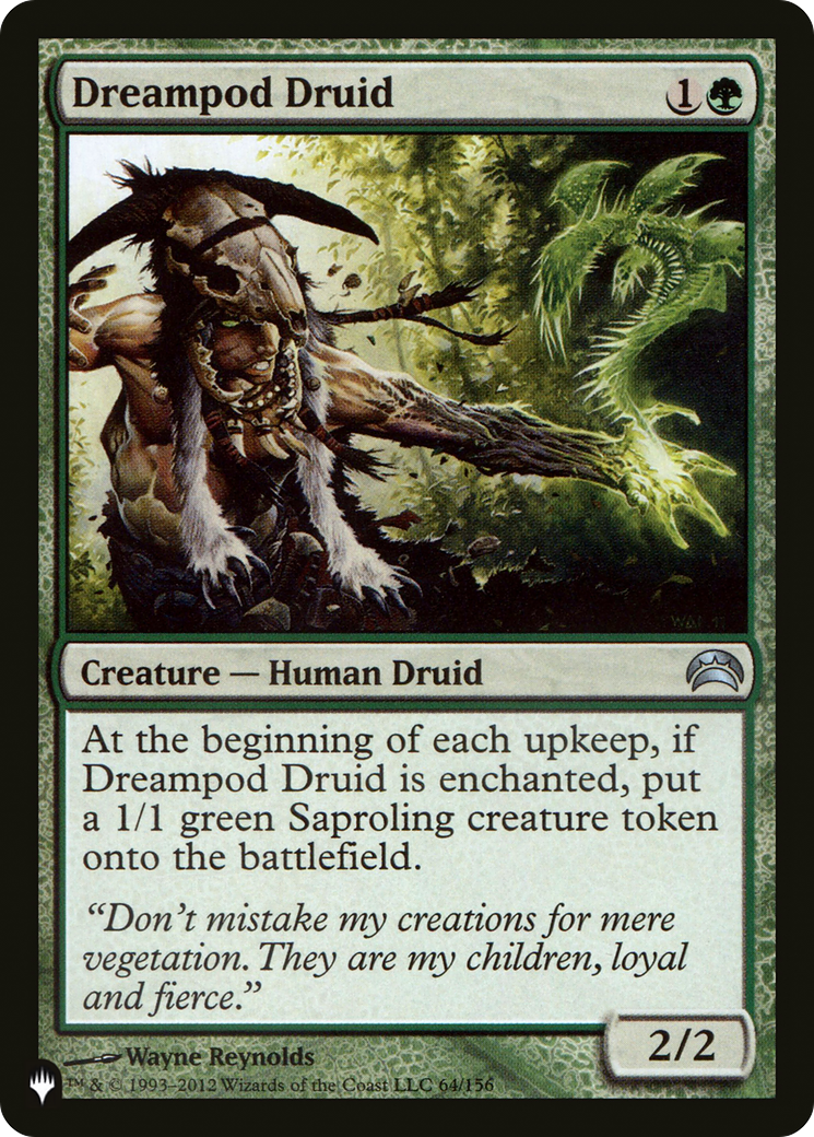 Dreampod Druid [The List Reprints] | Boutique FDB TCG