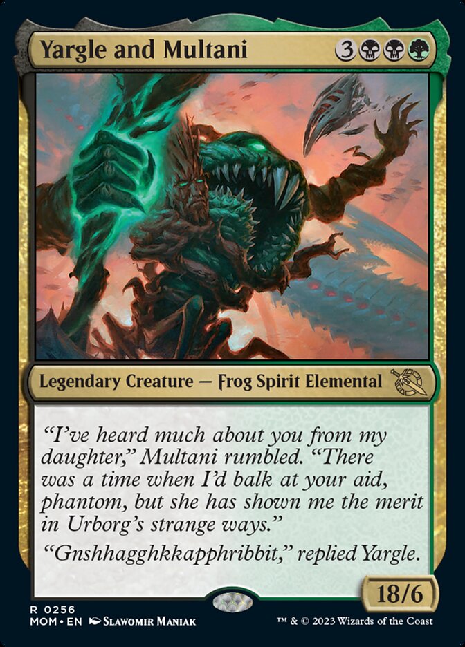 Yargle and Multani [March of the Machine] | Boutique FDB TCG