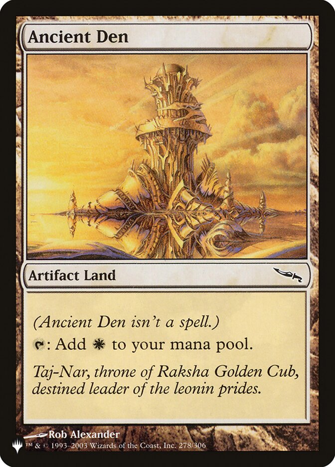 Ancient Den [The List] | Boutique FDB TCG