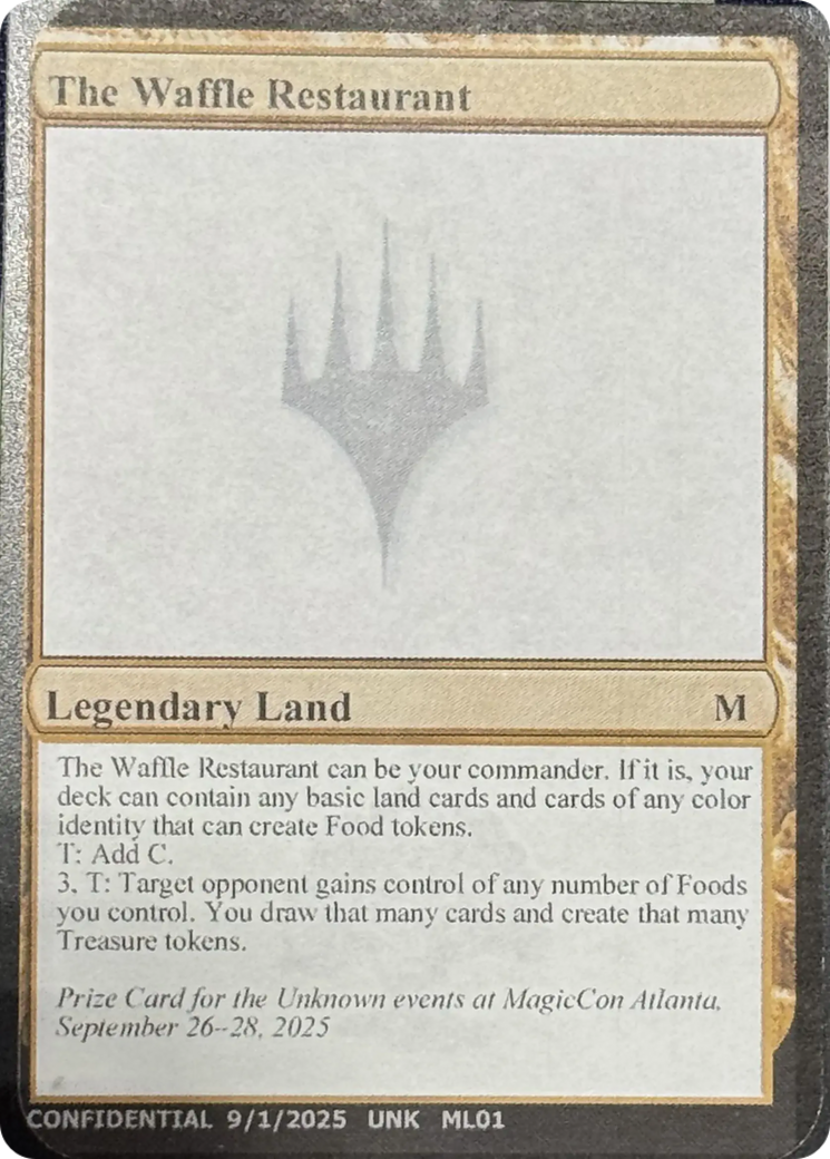 The Waffle Restaurant [Unknown Event] | Boutique FDB TCG