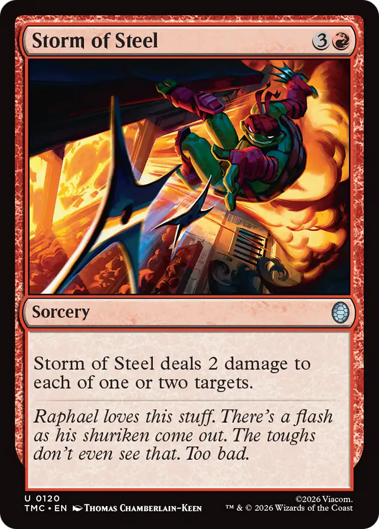 Storm of Steel [Teenage Mutant Ninja Turtles Commander] | Boutique FDB TCG