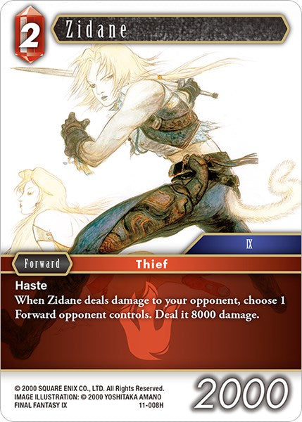 Zidane [Opus XI] | Boutique FDB TCG