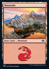 Mountain (488) (Foil Etched) [Modern Horizons 2] | Boutique FDB TCG