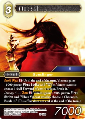 Vincent [Opus XI] | Boutique FDB TCG