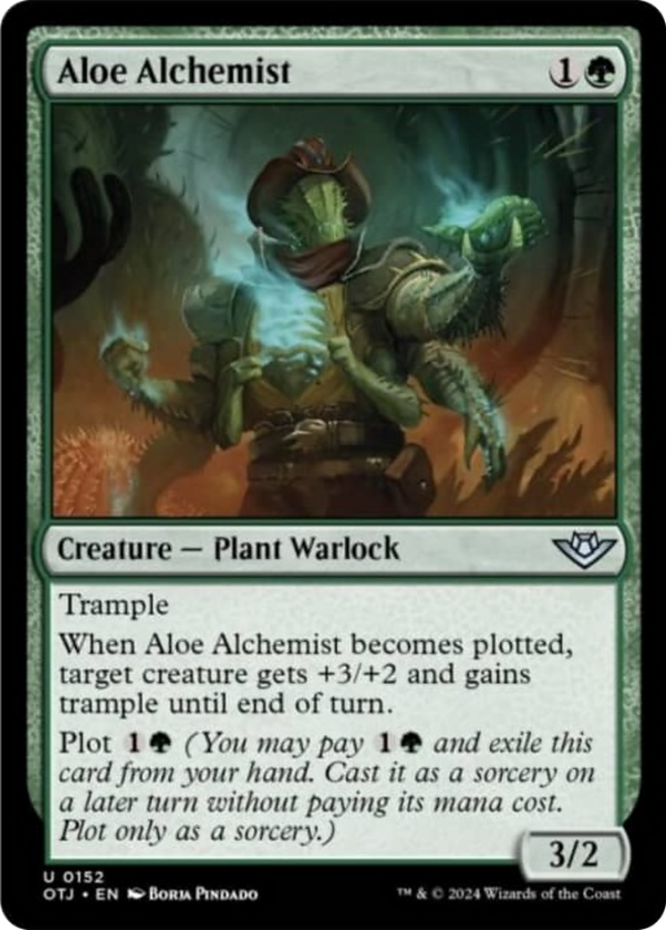 Aloe Alchemist [Outlaws of Thunder Junction] | Boutique FDB TCG