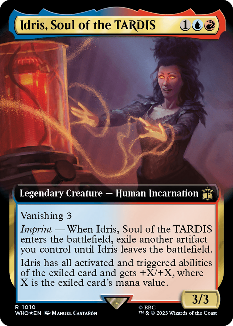 Idris, Soulu of the TARDIS (Extended Art) (Surge Foil) [Doctor Who] | Boutique FDB TCG