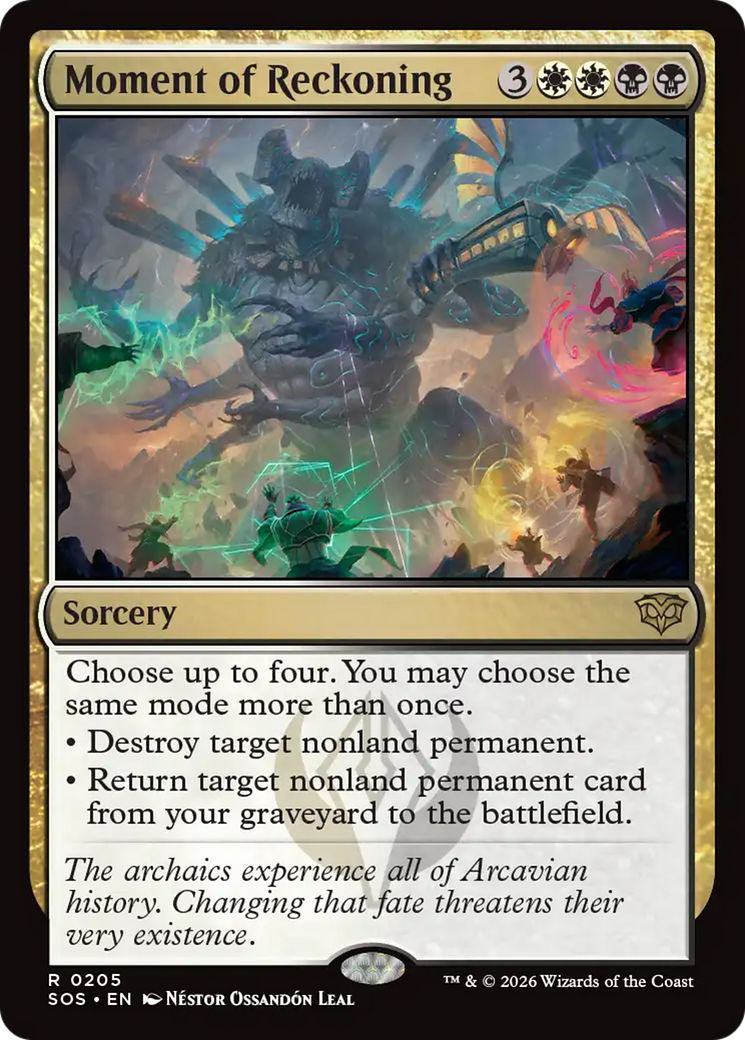Moment of Reckoning [Secrets of Strixhaven] | Boutique FDB TCG