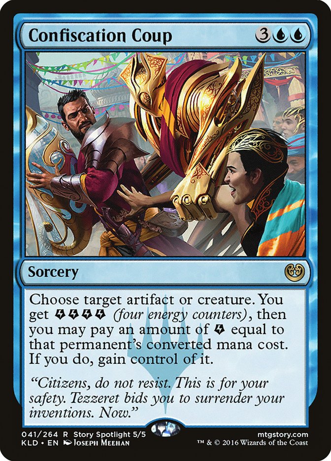 Confiscation Coup [Kaladesh] | Boutique FDB TCG