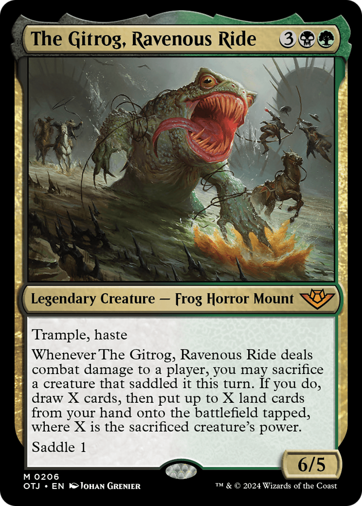 The Gitrog, Ravenous Ride [Outlaws of Thunder Junction] | Boutique FDB TCG