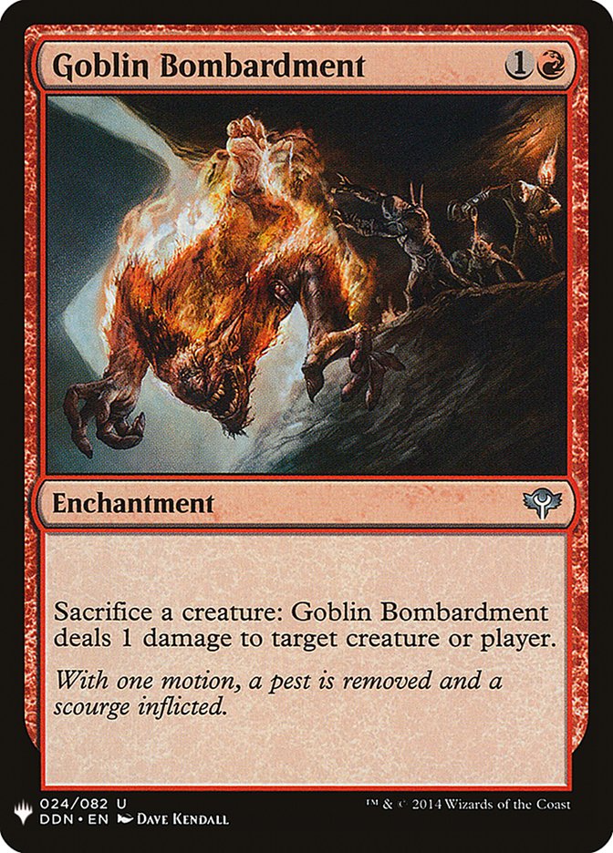 Goblin Bombardment [Mystery Booster] | Boutique FDB TCG