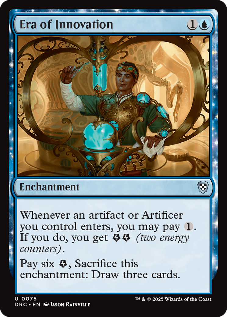 Era of Innovation [Aetherdrift Commander] | Boutique FDB TCG