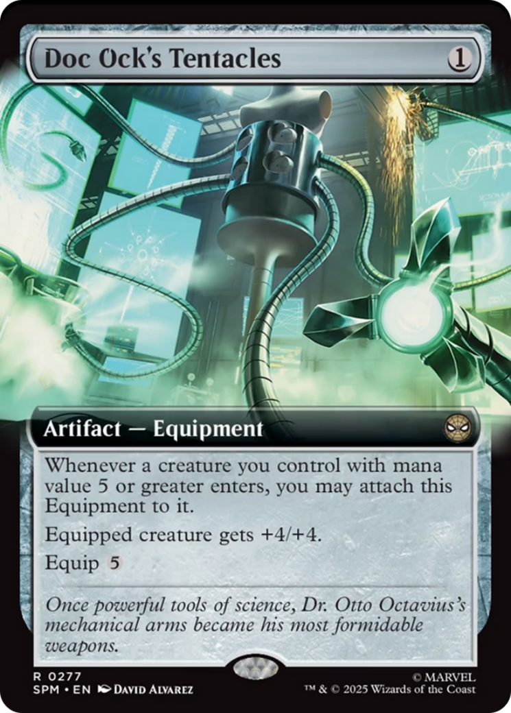 Doc Ock's Tentacles (Extended Art) [Marvel's Spider-Man] | Boutique FDB TCG