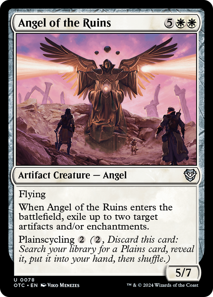 Angel of the Ruins [Outlaws of Thunder Junction Commander] | Boutique FDB TCG