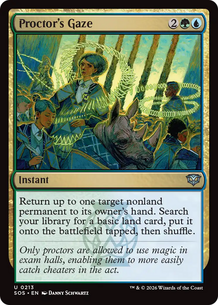 Proctor's Gaze [Secrets of Strixhaven] | Boutique FDB TCG