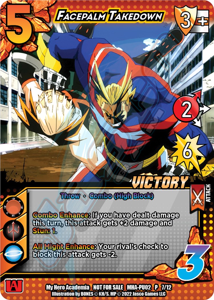 Facepalm Takedown (Victory) [Crimson Rampage Promos] | Boutique FDB TCG