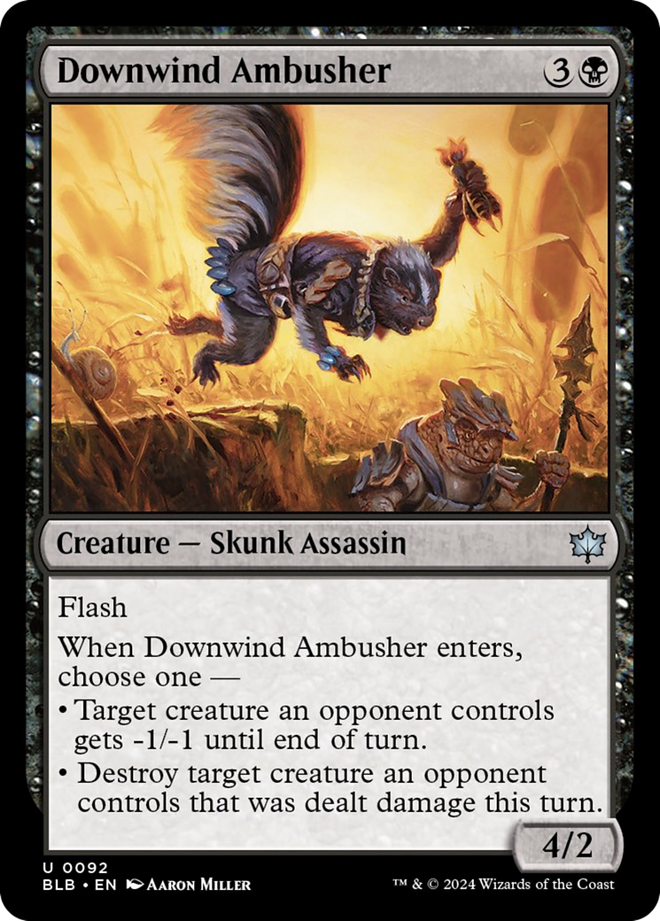 Downwind Ambusher [Bloomburrow] | Boutique FDB TCG