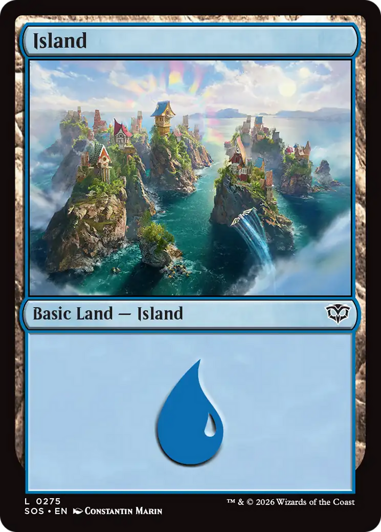 Island (0275) [Secrets of Strixhaven] | Boutique FDB TCG