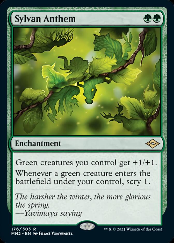 Sylvan Anthem [Modern Horizons 2] | Boutique FDB TCG