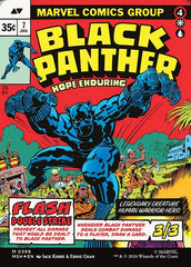 King T'Challa (Borderless) (0399) [Marvel Super Heroes] Reverse | Boutique FDB TCG