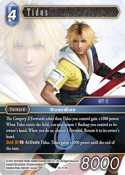 Tidus [Opus X] | Boutique FDB TCG