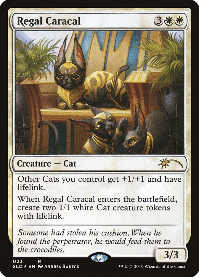 Regal Caracal [Secret Lair Drop Series] | Boutique FDB TCG