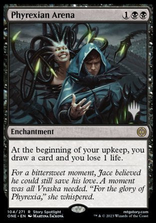 Phyrexian Arena (Promo Pack) [Phyrexia: All Will Be One Promos] | Boutique FDB TCG