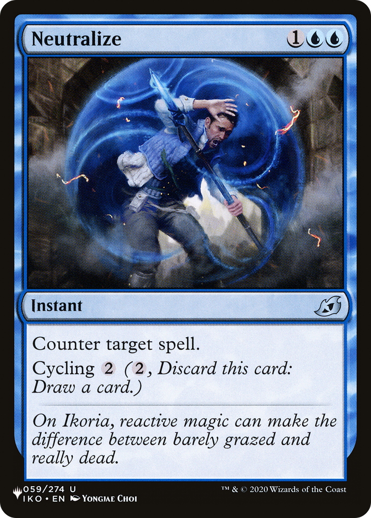 Neutralize [The List Reprints] | Boutique FDB TCG