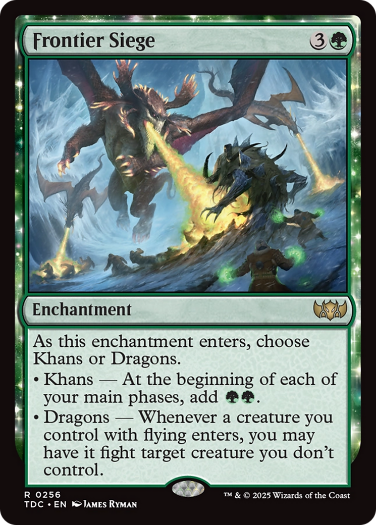 Frontier Siege [Tarkir: Dragonstorm Commander] | Boutique FDB TCG