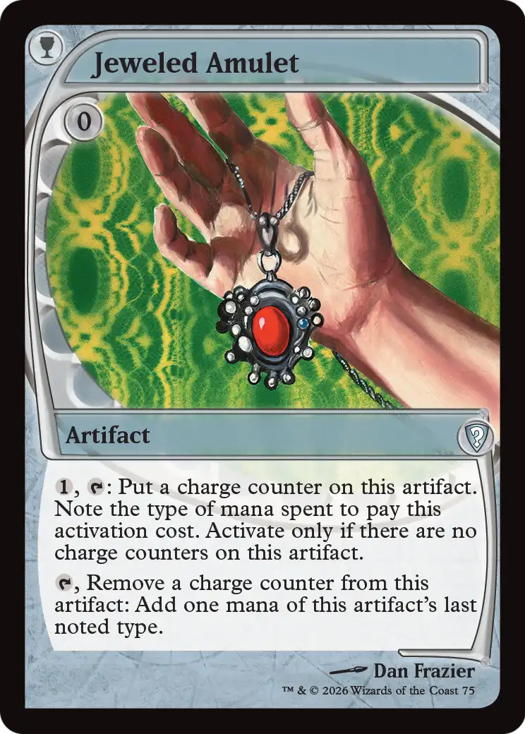 Jeweled Amulet (Future Sight) [Mystery Booster: Commander Edition] | Boutique FDB TCG
