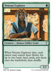 Veteran Explorer (White Border) [Mystery Booster 2] | Boutique FDB TCG