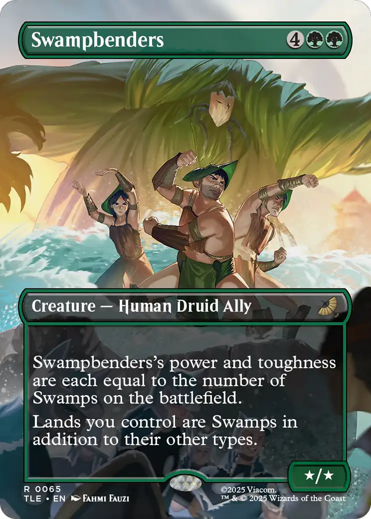 Swampbenders (Borderless) [Avatar: The Last Airbender: Eternal-Legal] | Boutique FDB TCG