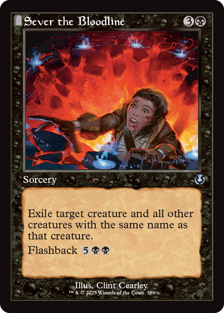 Sever the Bloodline (Retro Frame) [Innistrad Remastered] | Boutique FDB TCG