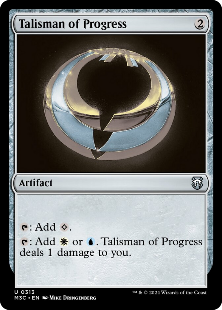 Talisman of Progress [Modern Horizons 3 Commander] | Boutique FDB TCG