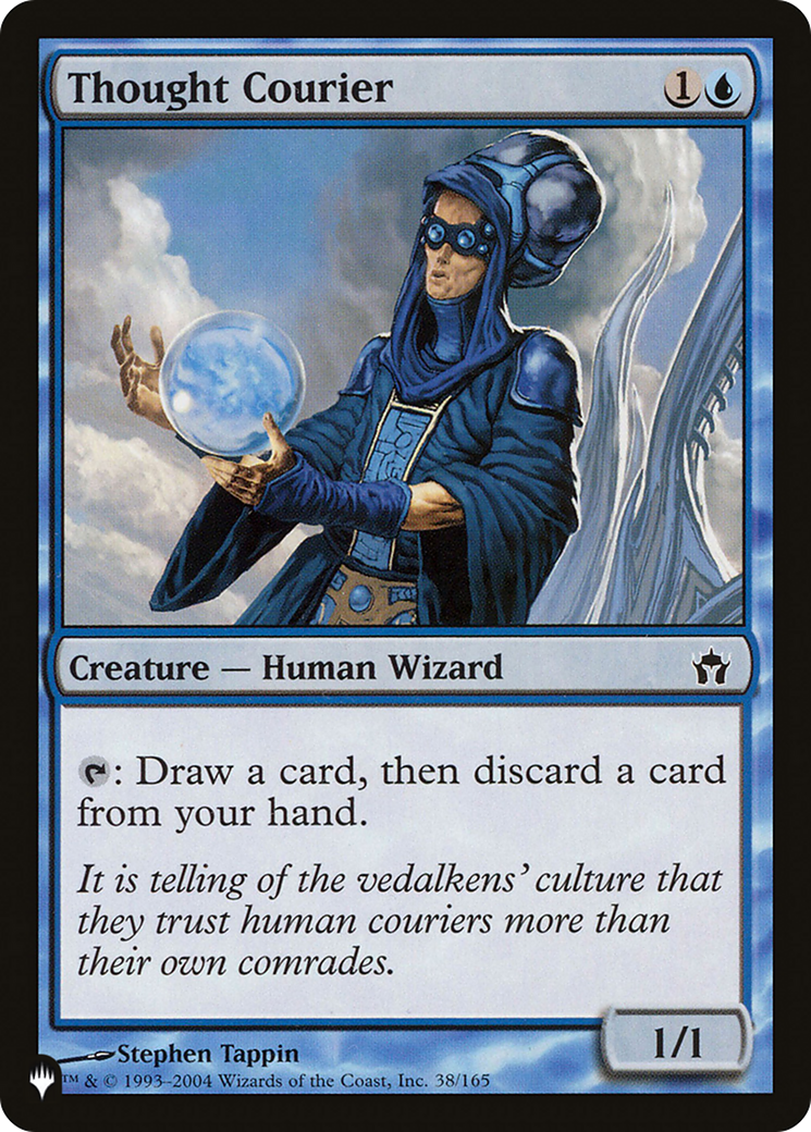 Thought Courier [The List Reprints] | Boutique FDB TCG