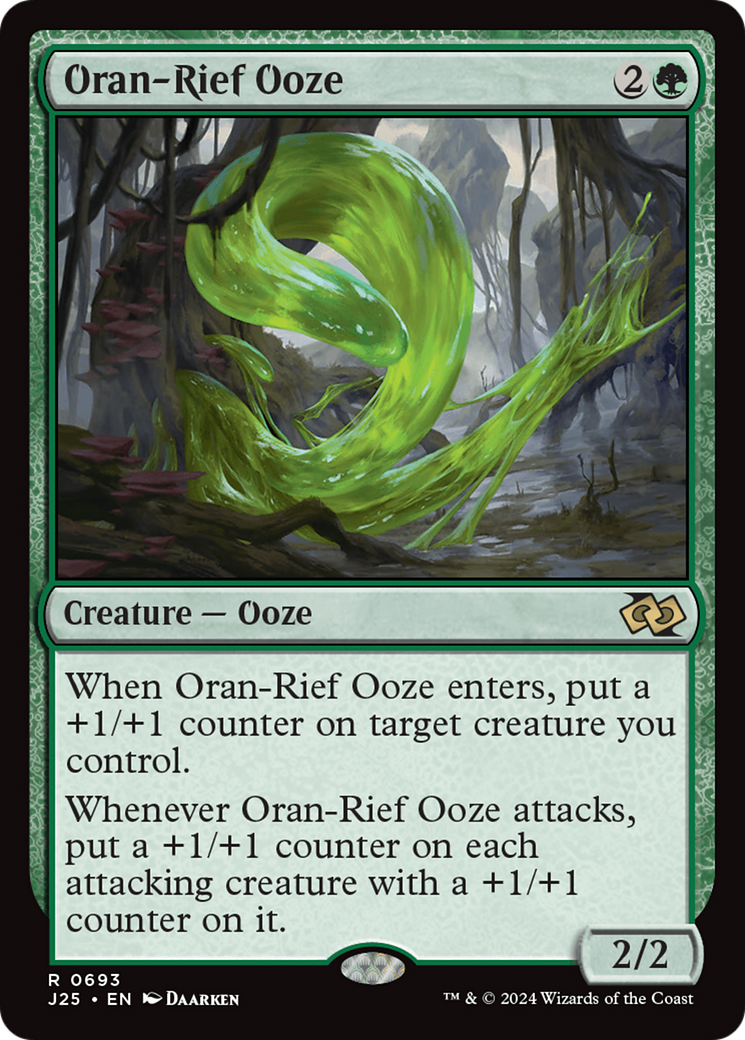 Oran-Rief Ooze [Foundations Jumpstart] | Boutique FDB TCG