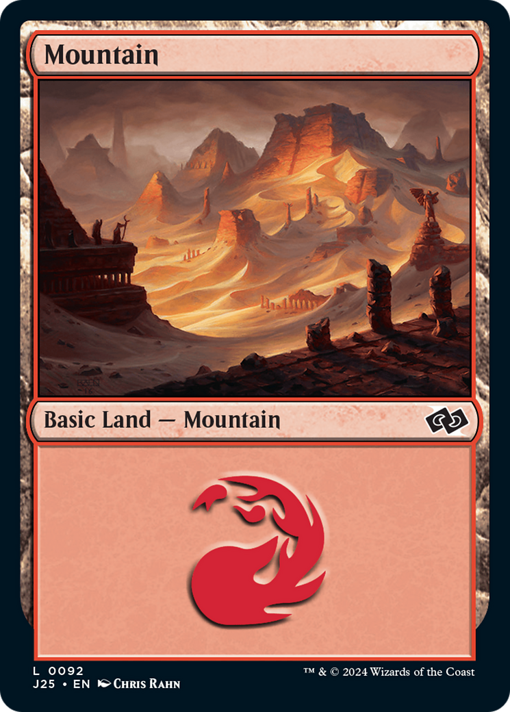 Mountain (92) [Foundations Jumpstart] | Boutique FDB TCG