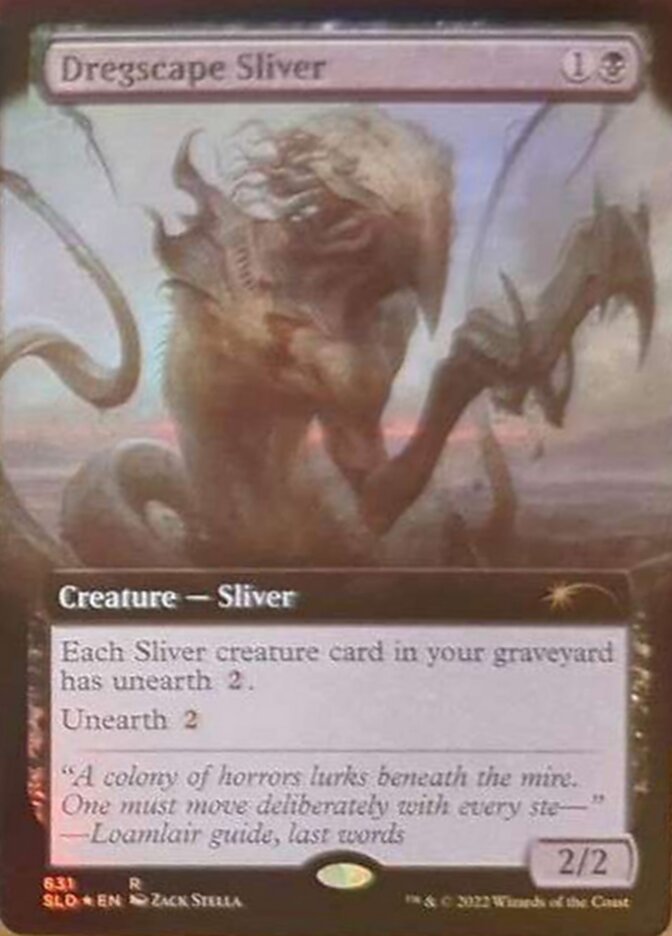 Dregscape Sliver (Extended Art) [Secret Lair Drop Promos] | Boutique FDB TCG