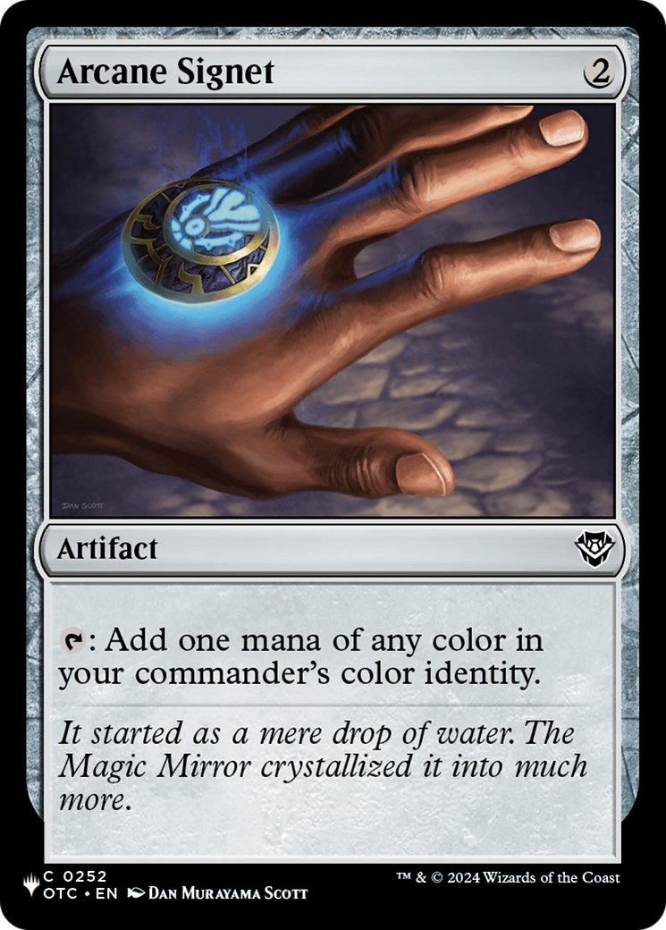 Arcane Signet (OTC) [The List] | Boutique FDB TCG