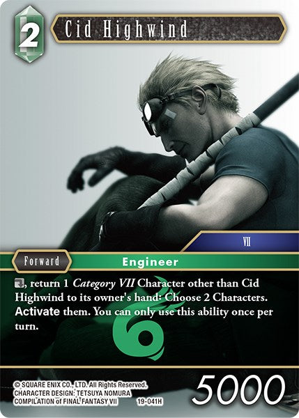 Cid Highwind [From Nightmares] | Boutique FDB TCG