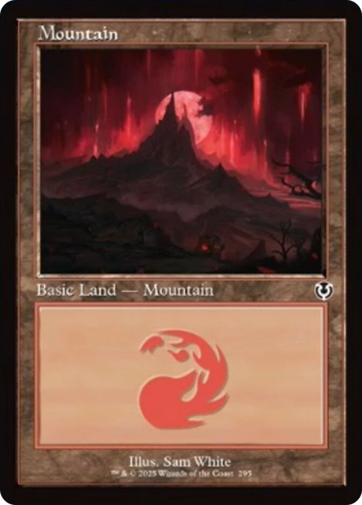Mountain (295) (Retro Frame) [Innistrad Remastered] | Boutique FDB TCG