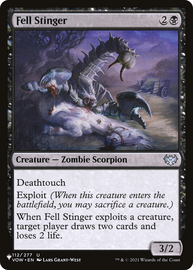 Fell Stinger [The List Reprints] | Boutique FDB TCG