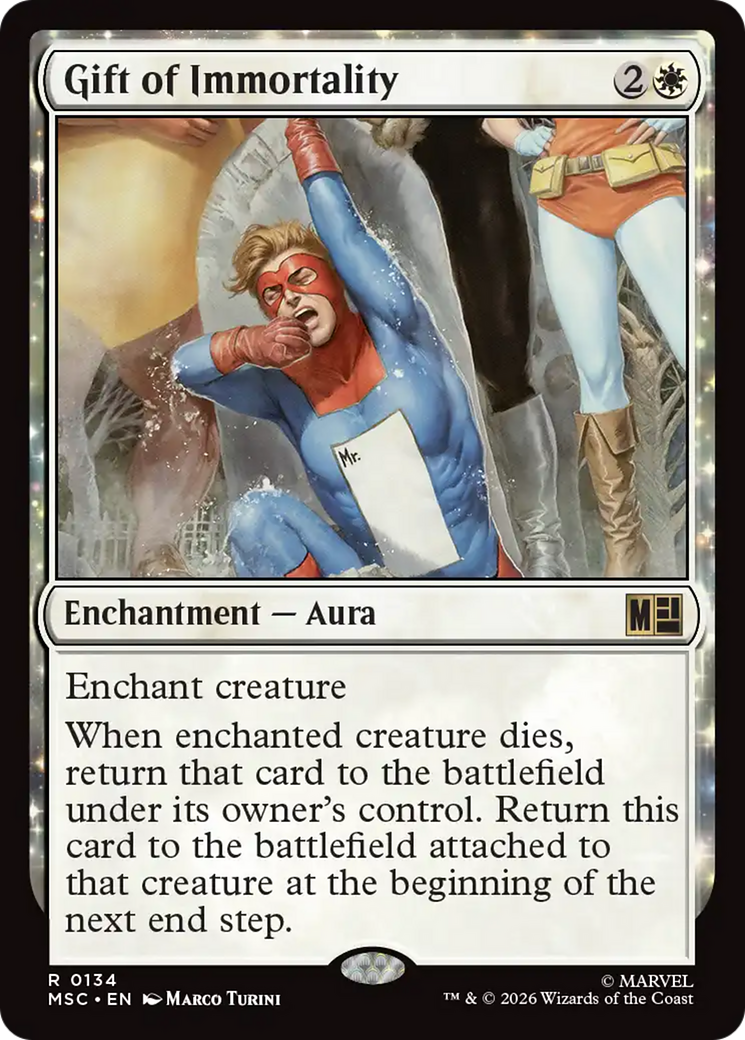 Gift of Immortality [Marvel Super Heroes Commander] | Boutique FDB TCG