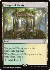 Temple of Plenty [Phyrexia: All Will Be One Commander] | Boutique FDB TCG