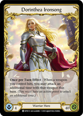 Dawnblade // Dorinthea Ironsong [U-WTR115 // U-WTR113] (Welcome to Rathe Unlimited)  Unlimited Normal | Boutique FDB TCG