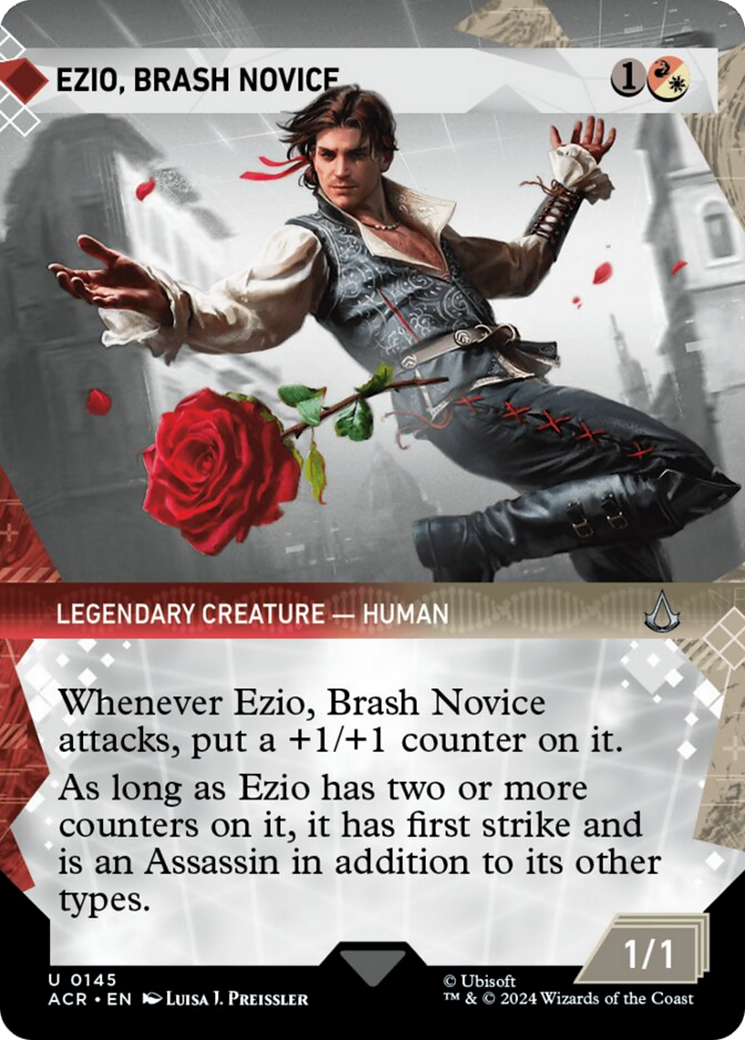 Ezio, Brash Novice (Showcase) [Assassin's Creed] | Boutique FDB TCG