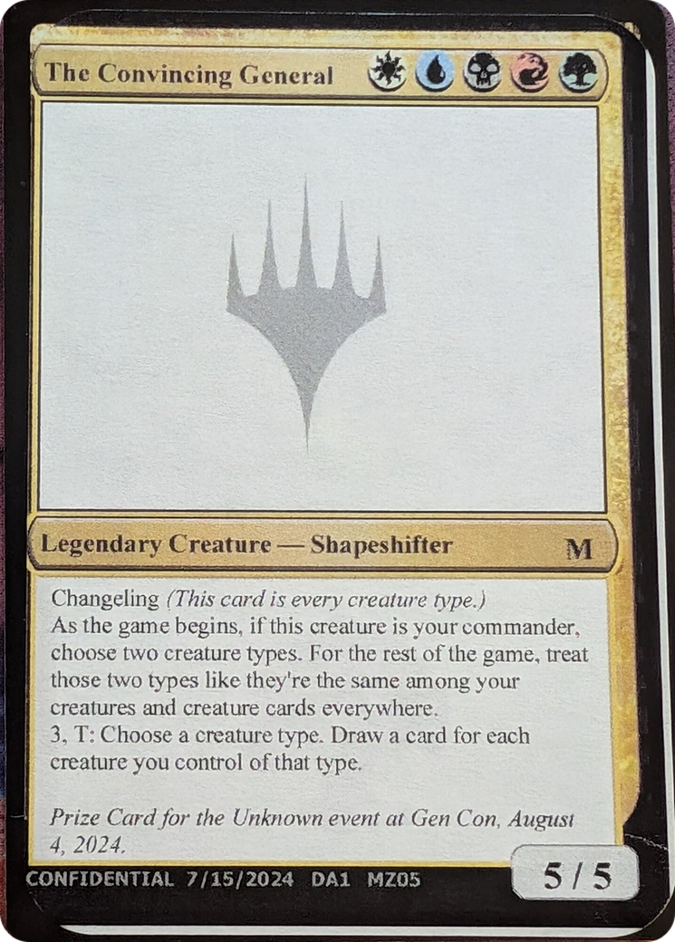 The Convincing General [Unknown Event] | Boutique FDB TCG