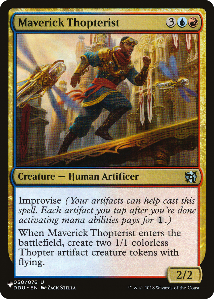 Maverick Thopterist (DDU) [The List] | Boutique FDB TCG